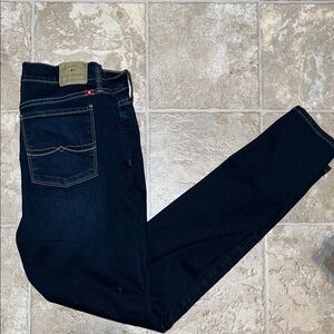 Lucky Brand Women's Dark Blue Ankle Jeans